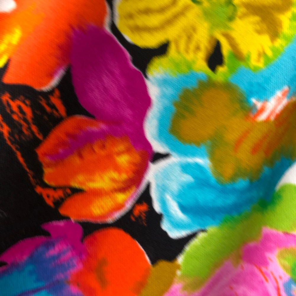 70’s vivid floral maxi - Picture 8 of 8